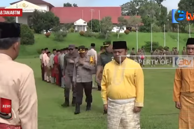 WAKIL BUPATI TANJAB TIMUR ROBBY NAHLIANSYAH MENJADI INSPEKTUR DI HARPIDNAS THN 2024