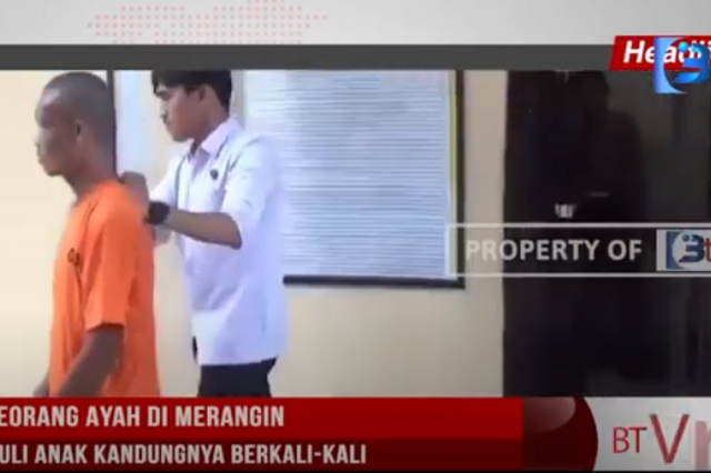 BEJAD! SEORANG AYAH DI MERANGIN TEGA CABULI ANAK KANDUNGNYA BERKALI KALI