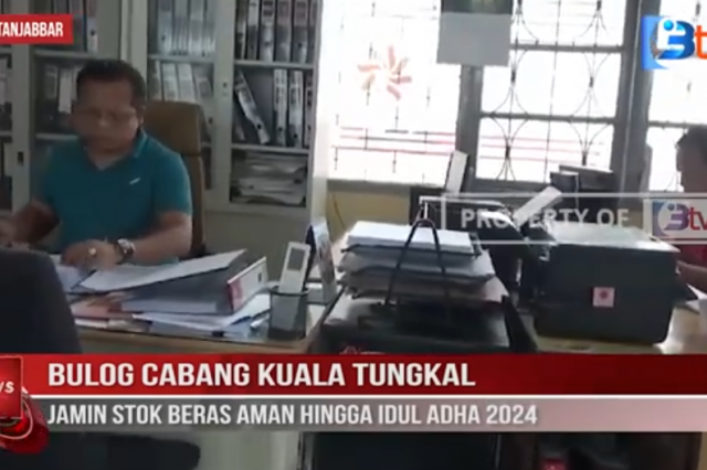 BULOG CABANG KUALA TUNGKAL JAMIN STOK BERAS AMAN HINGGA IDUL ADHA 2024