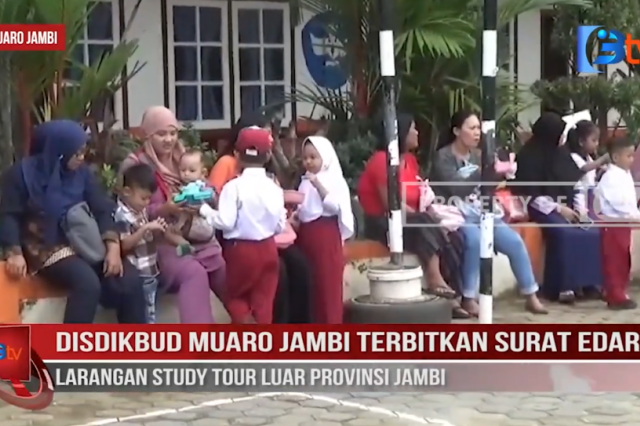 DISDIKBUD MUARO JAMBI TERBITKAN SURAT EDARAN LARANGAN STUDY TOUR LUAR PROVINSI JAMBI