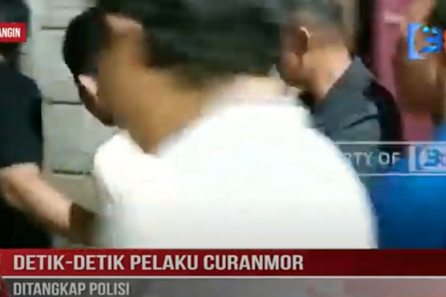 DETIK DETIK PELAKU CURANMOR DITANGKAP POLISI