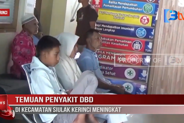 TEMUAN PENYAKIT DBD DI KECAMATAN SIULAK KERINCI MENINGKAT