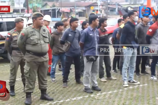 APJII JAMBI MASIH TERUS GENCAR LAKUKAN PERAPIHAN KABEL INTERNET