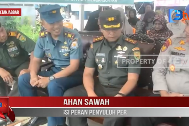 AHLI FUNGSI LAHAN SAWAH, BUPATI SEBUT FUNGSI PERAN PENYULUH PERTANIAN DITINGGKATKAN