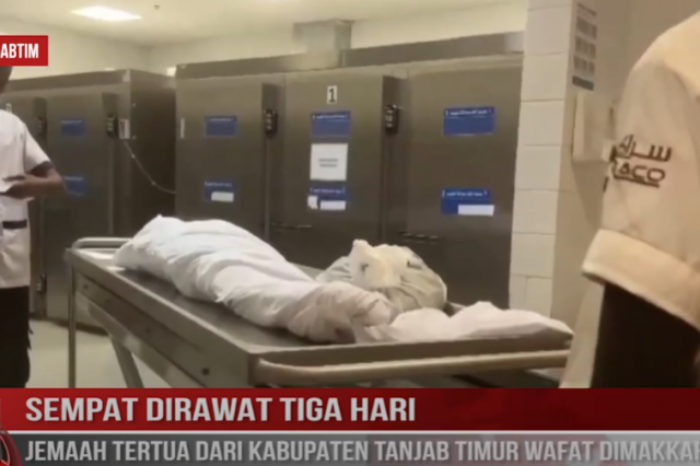 SEMPAT DIRAWAT TIGA HARI, JEMAAH TERTUA DARI KABUPATEN TANJAB TIMUR WAFAT DIMAKKAH