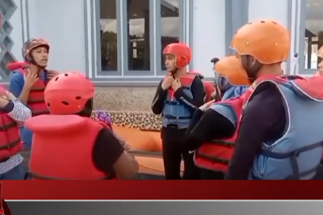 SENSASI ARUNG JERAM ALIRAN SUNGAI BATANG MERANGIN KERINCI