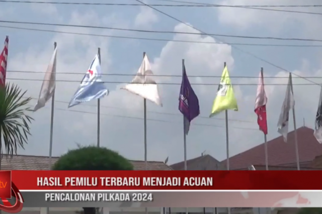 HASIL PEMILU TERBARU MENJADI ACUAN PENCALONAN PILKADA 2024