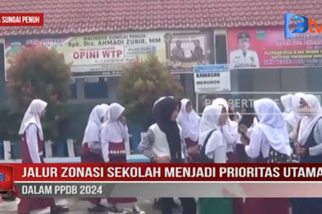 JALUR ZONASI SEKOLAH MENJADI PRIORITAS UTAMA DALAM PPDB 2024