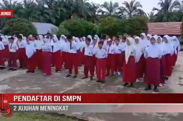 PENDAFTAR DI SMPN 2 JUJUHAN MENINGKAT