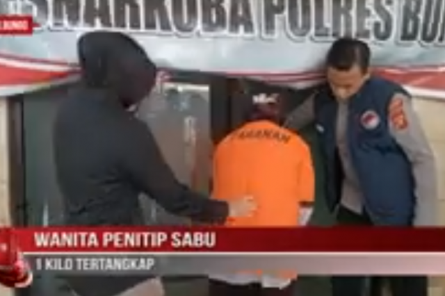 WANITA PENITIP SABU 1 KILO TERTANGKAP