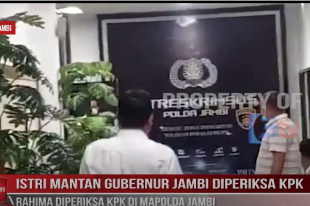 ISTRI MANTAN GUBERNUR JAMBI DIPERIKSA KPK