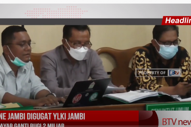 JNE JAMBI DIGUGAT YLKI JAMBI, BAYAR GANTI RUGI 2 MILIAR