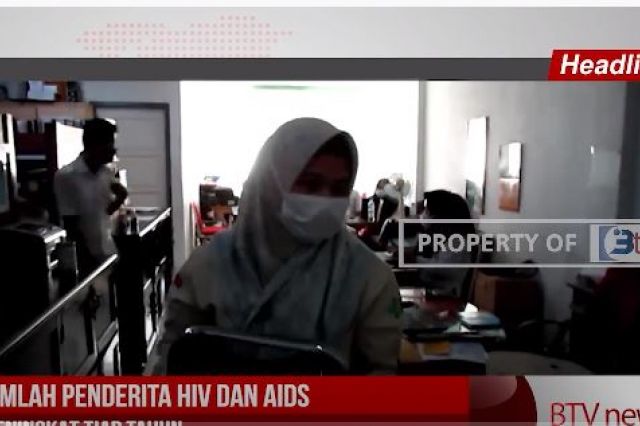 JUMLAH PENDERITA HIV DAN AIDS MENINGKAT TIAP TAHUN