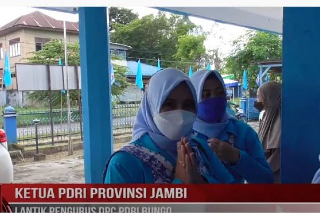 ADVERTORIAL KETUA PDRI PROVINSI JAMBI LANTIK PENGURUS DPC PDRI BUNGO