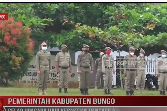 PEMERINTAH KABUPATEN BUNGO GELAR UPACARA HARI KESAKTIAN PANCASILA