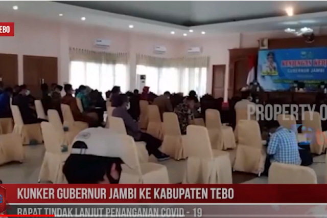 Kunker Gubernur Jambi Ke Kabupaten Tebo