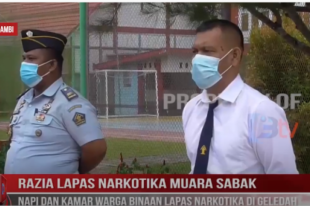 RAZIA LAPAS NARKOTIKA MUARA SABAK