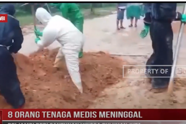 8 ORANG TENAGA MEDIS MENINGGAL, BEI JAMBI BERI SANTUNAN HINGGA PULUHAN JUTA