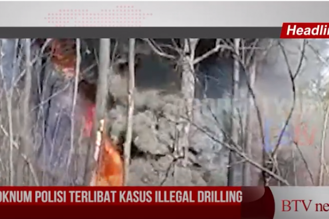 OKNUM POLISI TERLIBAT KASUS ILLEGAL DRILLING