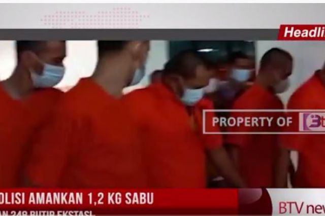 POLISI AMANKAN 1,2 KG SABU DAN 248 BUTIR EKSTASI