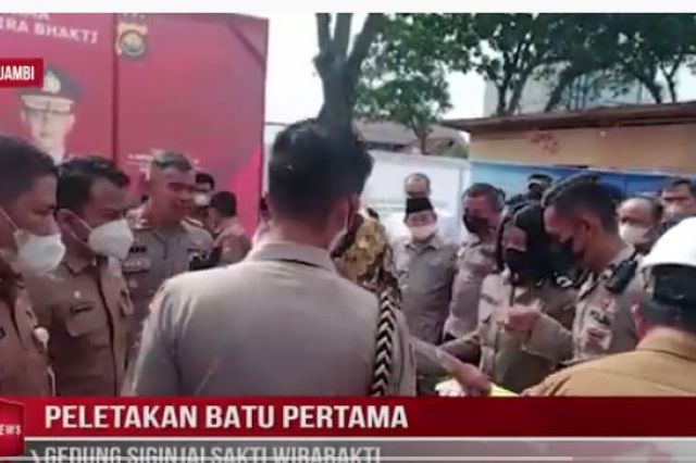 PELETAKAN BATU PERTAMA GEDUNG SIGINJAI SAKTI WIRABAKTI