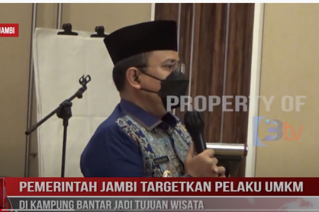 PEMERINTAH JAMBI TARGETKAN PELAKU UMKM DI KAMPUNG BANTAR JADI TUJUAN WISATA