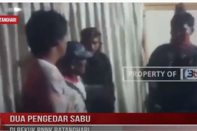 DUA PENGEDAR SABU DI BEKUK BNNK BATANGHARI