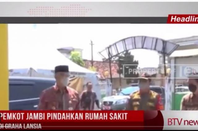 PEMKOT JAMBI PINDAHKAN RUMAH SAKIT DI GRAHA LANSIA