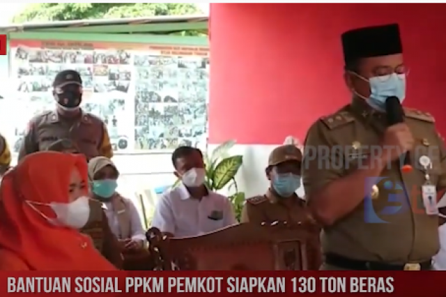 BANTUAN SOSIAL PPKM PEMKOT JAMBI SIAPKAN 130 TON BERAS