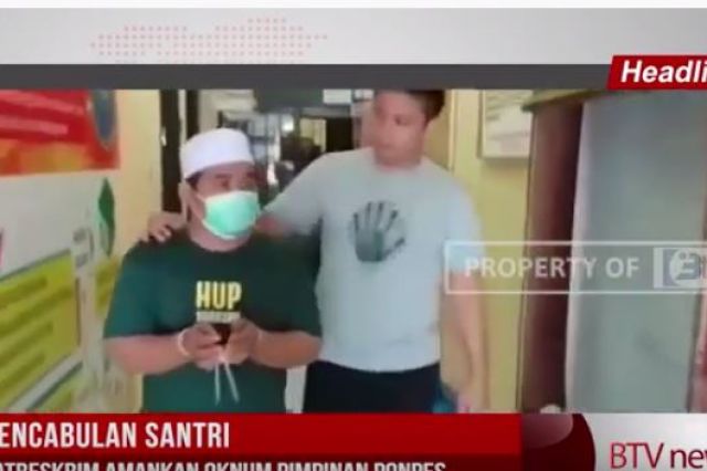 PENCABULAN SANTRI, SATRESKRIM AMANKAN OKNUM PIMPINAN PONPES