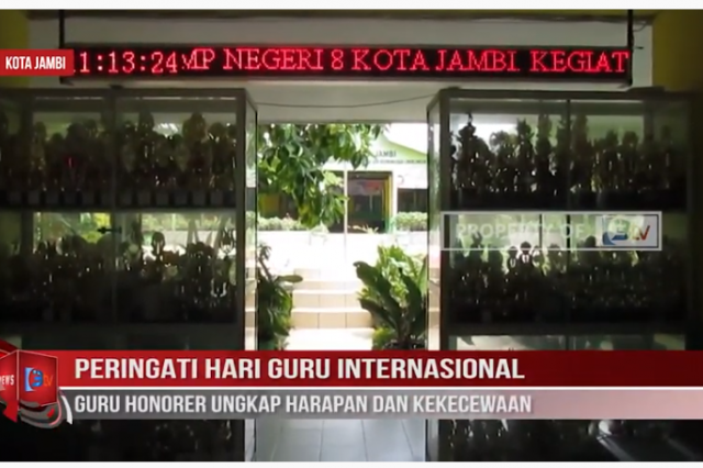 PERINGATI HARI GURU INTERNASIONAL GURU HONORER UNGKAP HARAPAN DAN KEKECEWAAN