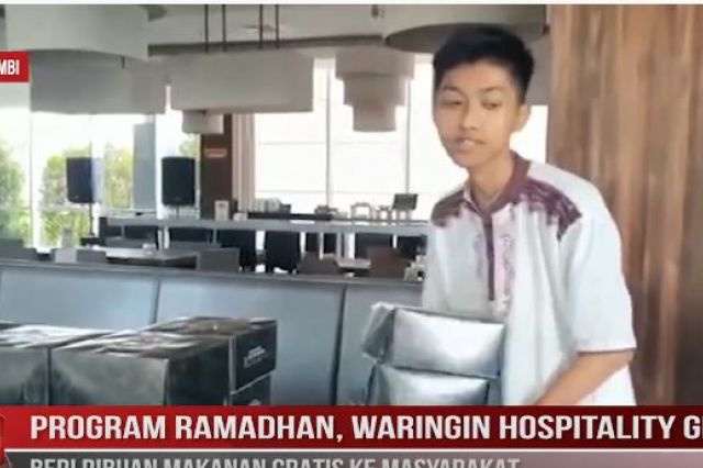 PROGRAM RAMADHAN, WARINGIN HOSPITALITY GROUP BERI RIBUAN MAKANAN GRATIS KE MASYARAKAT