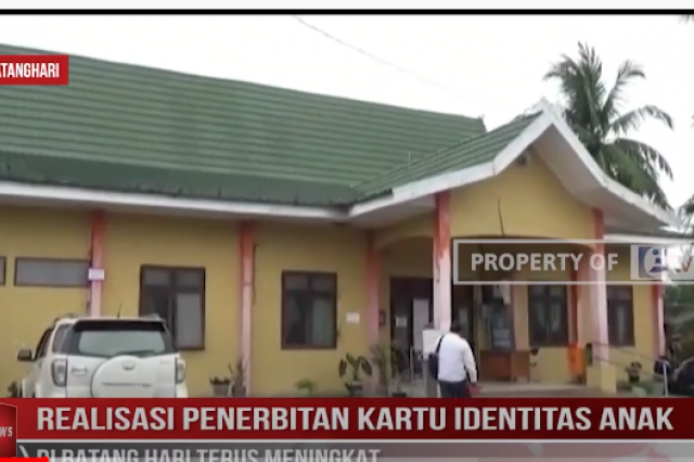 REALISASI PENERBITAN KARTU IDENTITAS ANAK DI BATANGHARI TERUS MENINGKAT