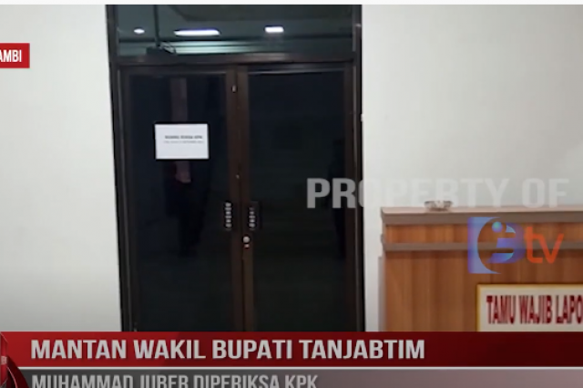 MANTAN WAKIL BUPATI TANJABTIM MUHAMMAD JUBER DIPERIKSA KPK