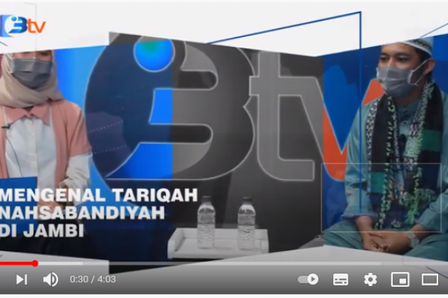 BTV Inspiratif : Mengenal Tariqah Nahsabandiyah di Jambi Part 3