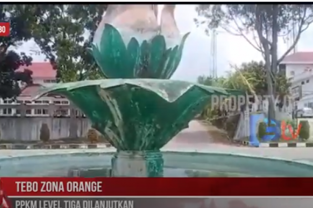 TEBO ZONA ORANGE, PPKM LEVEL TIGA DILANJUTKAN