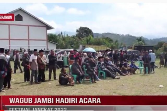 WAGUB JAMBI HADIRI ACARA FESTIVAL JANGKAT 2022