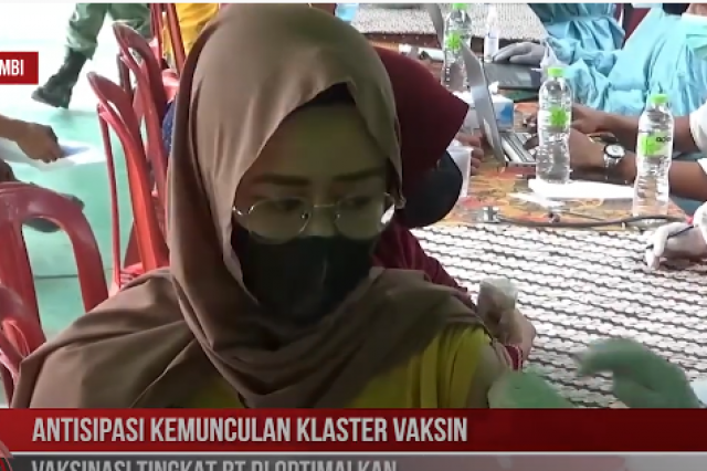 ANTISIPASI KEMUNCULAN KLASTER VAKSIN, VAKSINASI TINGKAT RT DI OPTIMALKAN